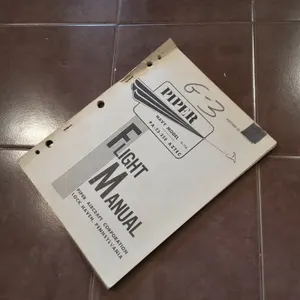 Piper Navy U-11A & Aztec PA-23-250 Airplane Flight Manual